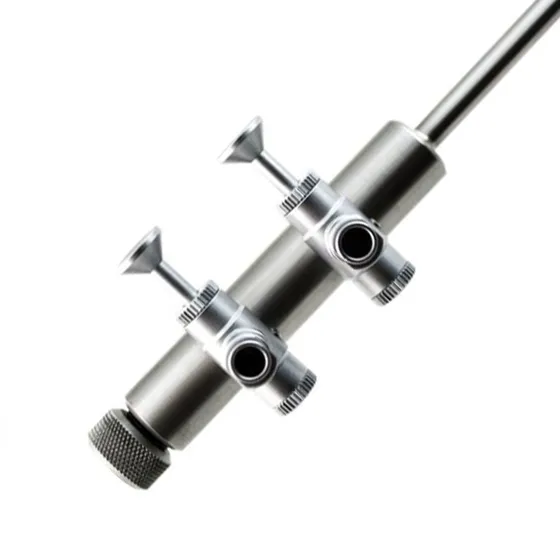 AED Suction Irrigator Cannula, Trumpet Valve Handle, 5mm x 33cm